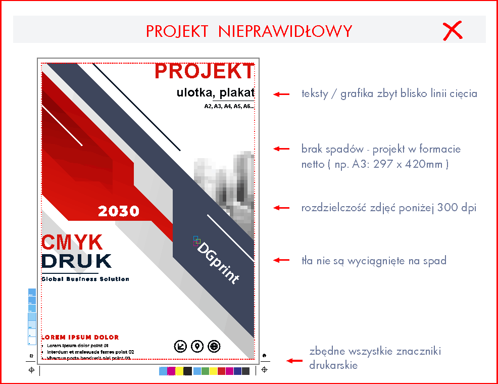 projekt plakat, ulotka DGprint.pl 1